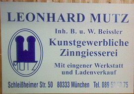 Zinngiesserei Mutz